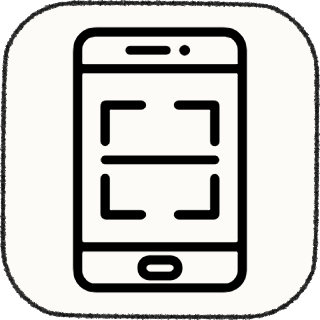 음식 스캔 아이콘